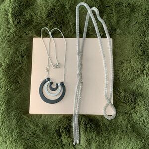Modern Horseshoe and Twist Necklaces